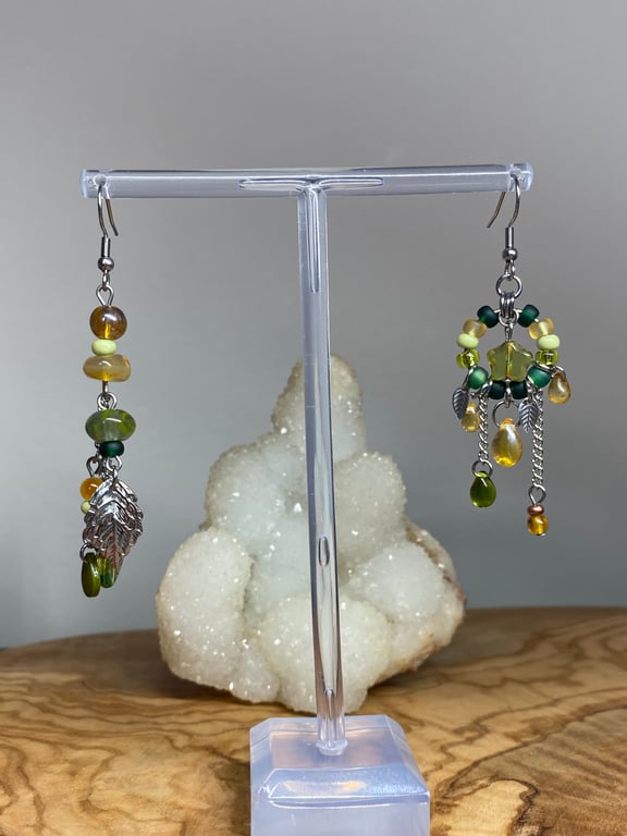 Joanna - Mismatch Forest Earrings 