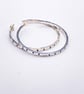 Silver Hoop Earrings  - Image 1