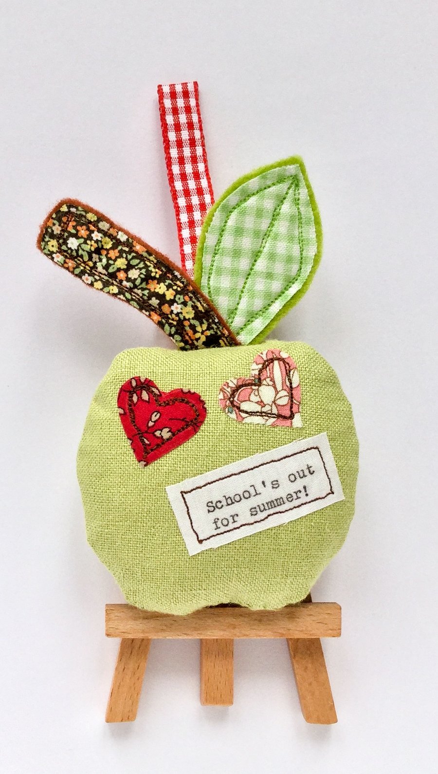 Hanging Apple, "School's out for summer"