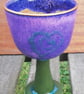 Traditional design stoneware and delightful Wine goblets - Image 2