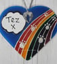 Rainbow Bridge pet memorial sun catcher decoration - Image 1