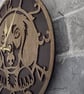 Wooden Dog Wall Clock – 250mm Dog Lover Gift - Image 3