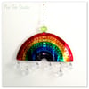 Tin Rainbow decoration