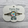 Women’s flower hair clip, folk-style