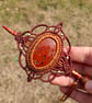 Red Jasper Hair Barette  - Image 3