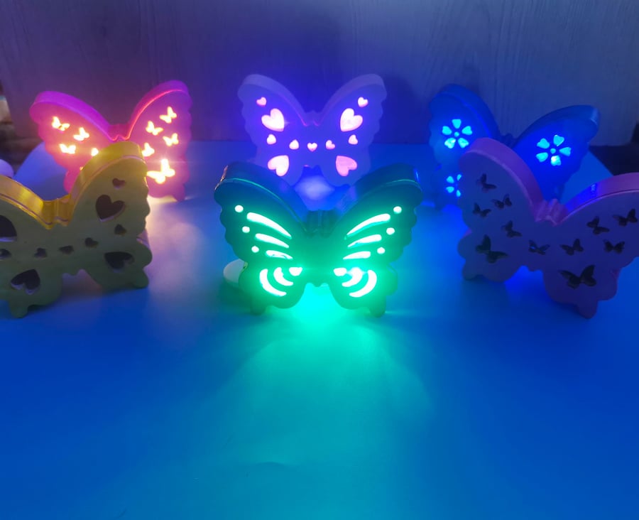 Nightlights, Handmade and Hand Painted to order, Gift idea, Home Decor