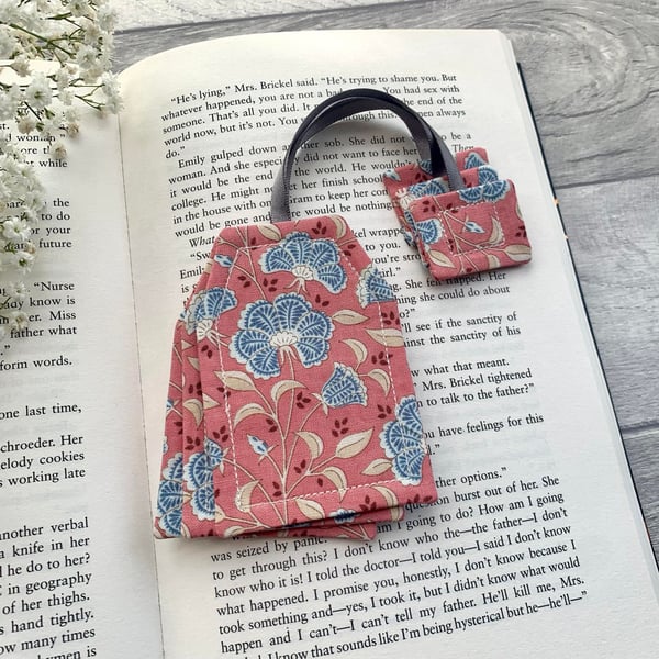 Tea bag bookmark, bookish tea gifts