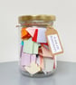 A Jar of Positivity, 50 Quotes, Self Care, Wellness, Mental Health Quote Gift