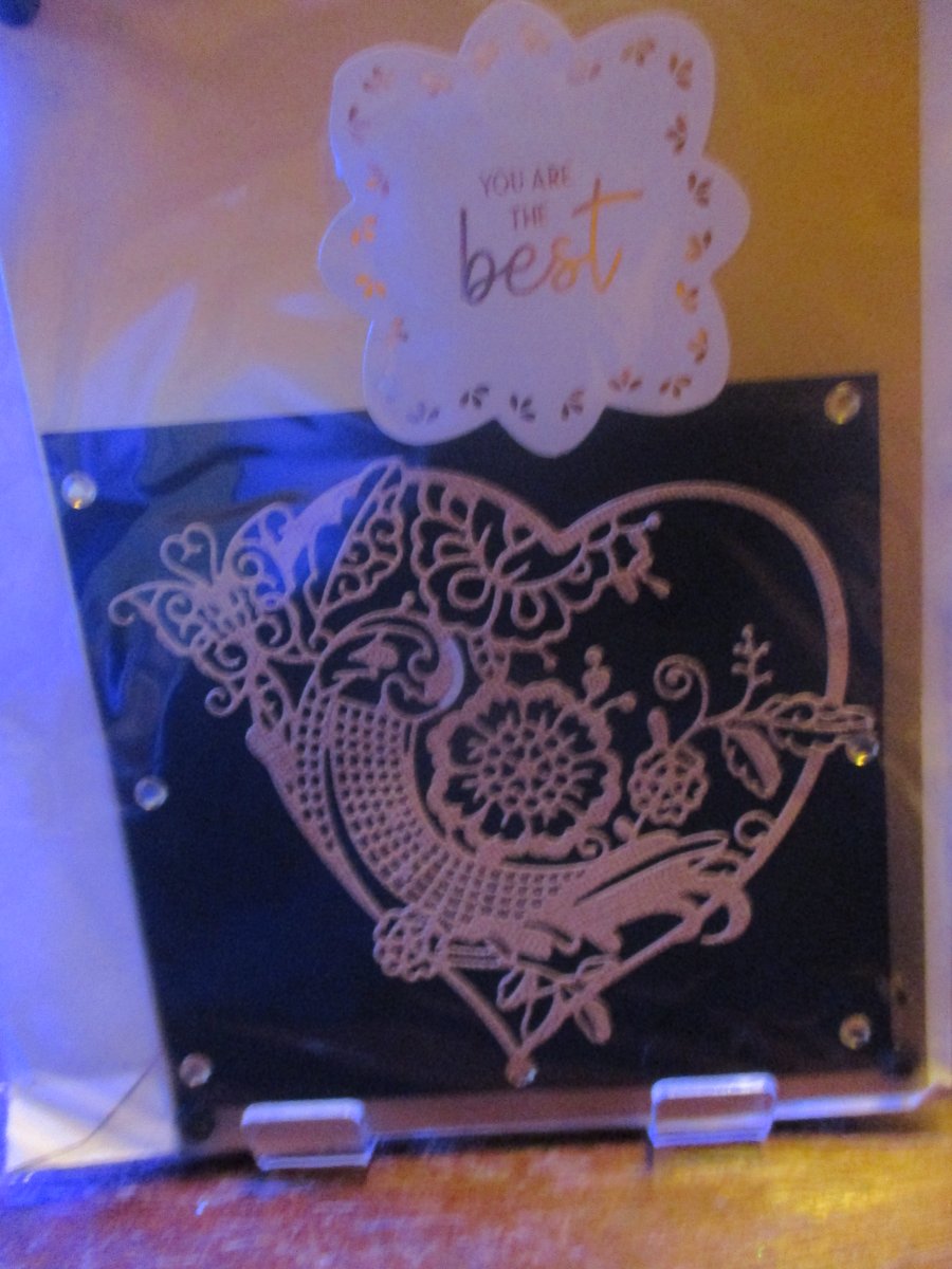 You are the Best Heart Card