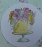Flower Aperture Card - Yellow - With Love - Image 6