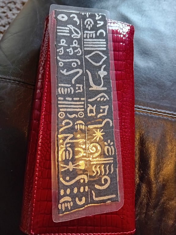 Egyptian design bookmark