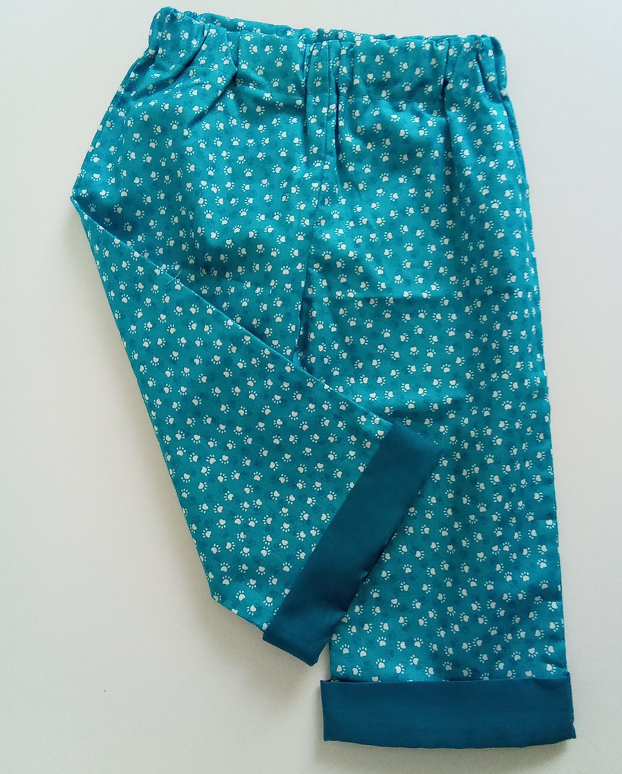 Trousers, 12 months, Summer Trousers, Unisex, Cotton Trousers, Summer clothes