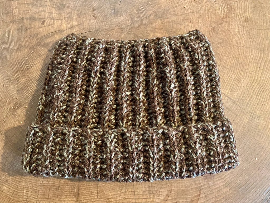 Cat Ear Crochet Beanie - Feline Kinda Wild