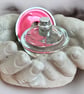 Grey Concrete Versatile Hand Shaped Catchall Bowl or Bird Bath or Feeder - Image 2