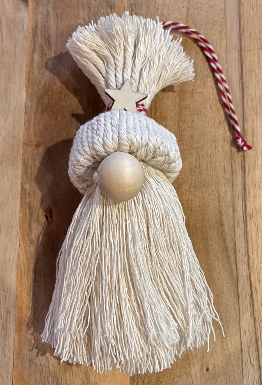 Macrame gnome tree decoration, Happily Handmade