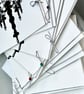 Set of 9 sparkling chandelier invitations - Image 6