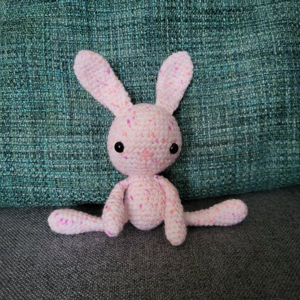 Handmade crochet bunny 
