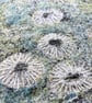 Coastal Dreams Textile Art Blue Haze - Image 3