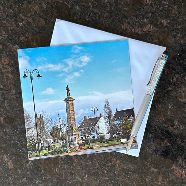 Seconds Sale. End of line. Comber Square Co Down Greetings Card 
