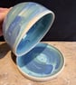 Perfectly Imperfect Stoneware Butter Dome and matching plate - Image 3