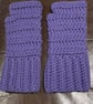 Lovely ladies crocheted fingerless gloves  - Image 4