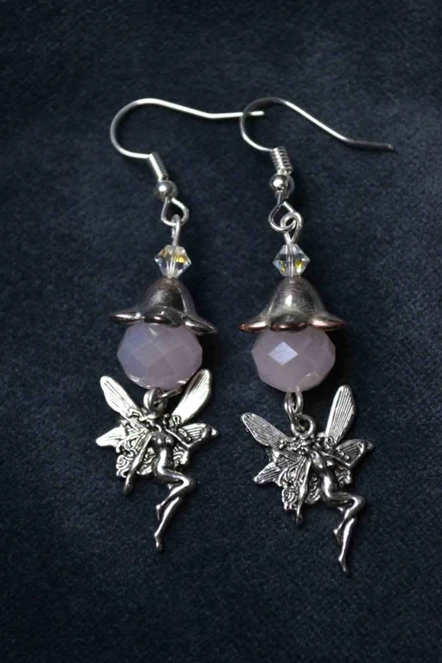 Fairy Earrings with crystals