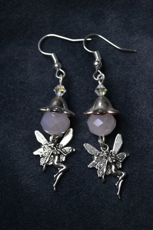 Fairy Earrings with crystals