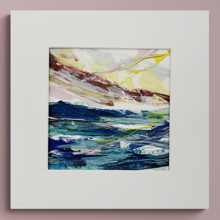 Perfectly Imperfect Original Seascape Painting - Sample 211