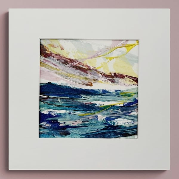 Perfectly Imperfect Original Seascape Painting - Sample 211