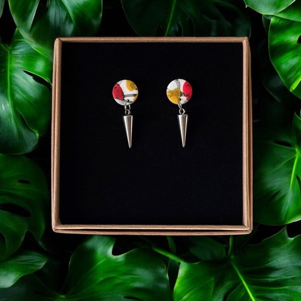 Remnant Circle and Spike Earrings