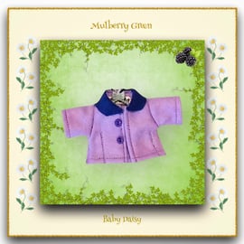 Lavender Tailored Coat for Baby Daisy 