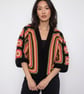Boho  Folk Crochet Cardigan  - Image 2