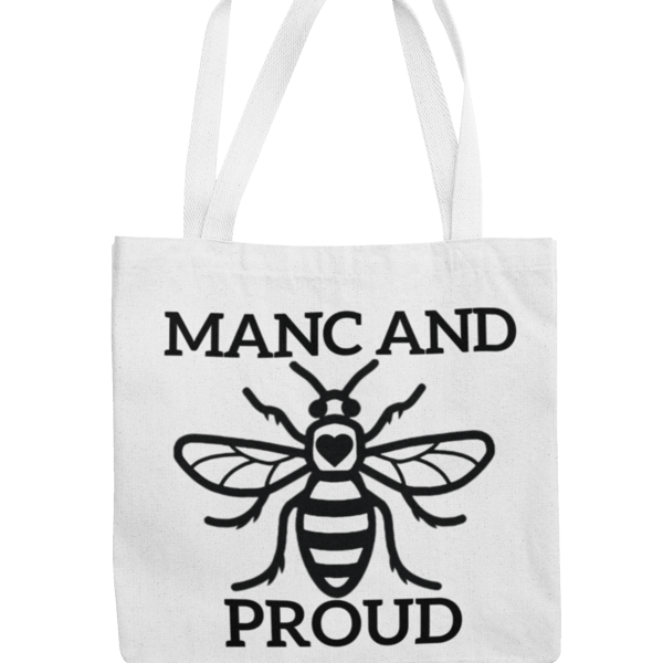 Manchester Bee Tote Bag - Manc And Proud