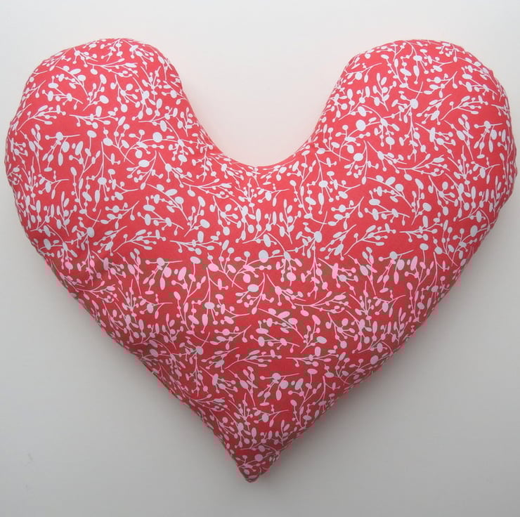 Cardiac Pillow. Big Heart surgery pillow. Folksy