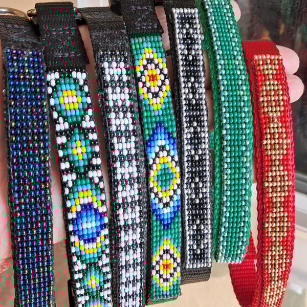 Beaded Dog Collars