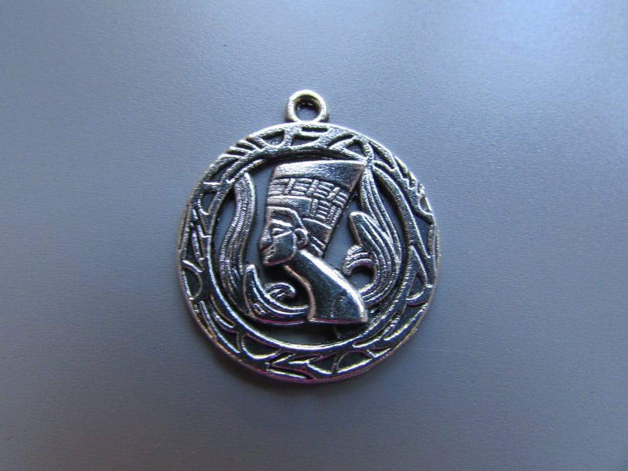 Egyptian Tibetan silver Jewellery Charm