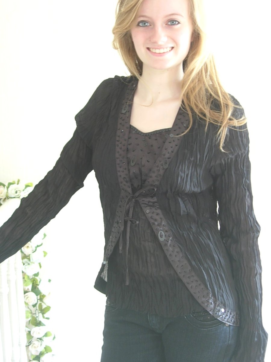 SALE-Crinkle Cami & Overtop