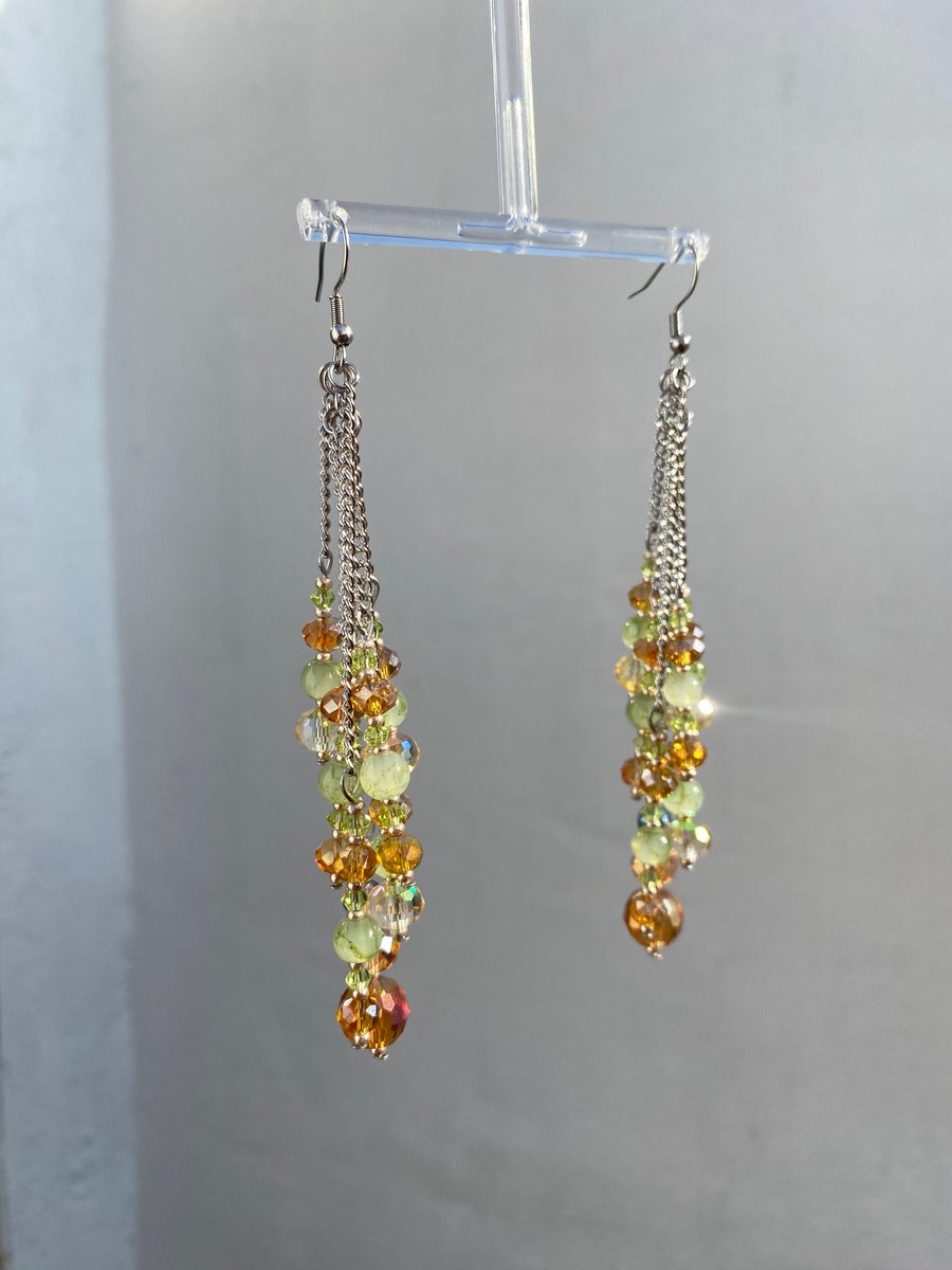 Amberlee - Autumnal Elegant Earrings 