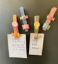 Set of 4 Sweet Treats Magnetic Clip Fridge Organisers - Image 2
