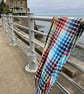 Staithes Colour Chart Handwoven Cotton Wrap - Image 5