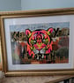 Know Your Worth Original Motivational Collage, Framed - Image 1