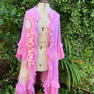 Shabby Chic Duster Coat, Bohemian Coat