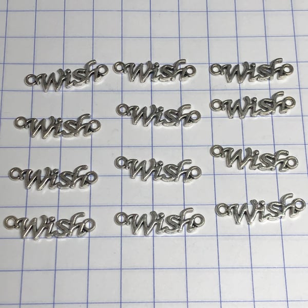 12 wish connector charms