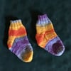 Hand Knit Baby Toddler Socks 