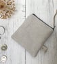 Harris Tweed and Scottish Linen Coin Purse, Credit Card Purse - Image 4