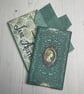 Library - Slider card and envelope (Green) by Carolee Crafts PB11 - 0013 - Image 3