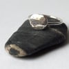  Pebble Silver Ring