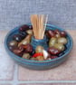 Olive serving dish hors d'oeuvres bowl hand thrown party ceramic pottery  - Image 4