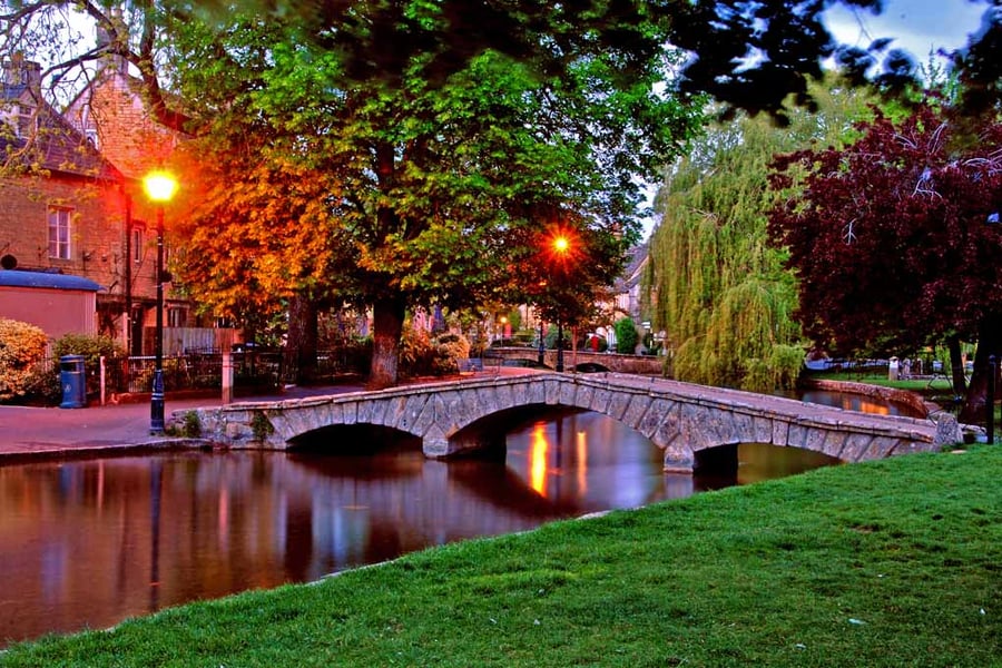 Bourton On The Water Cotswolds Photograph Print