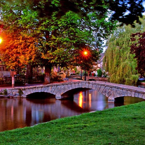 Bourton On The Water Cotswolds Photograph Print